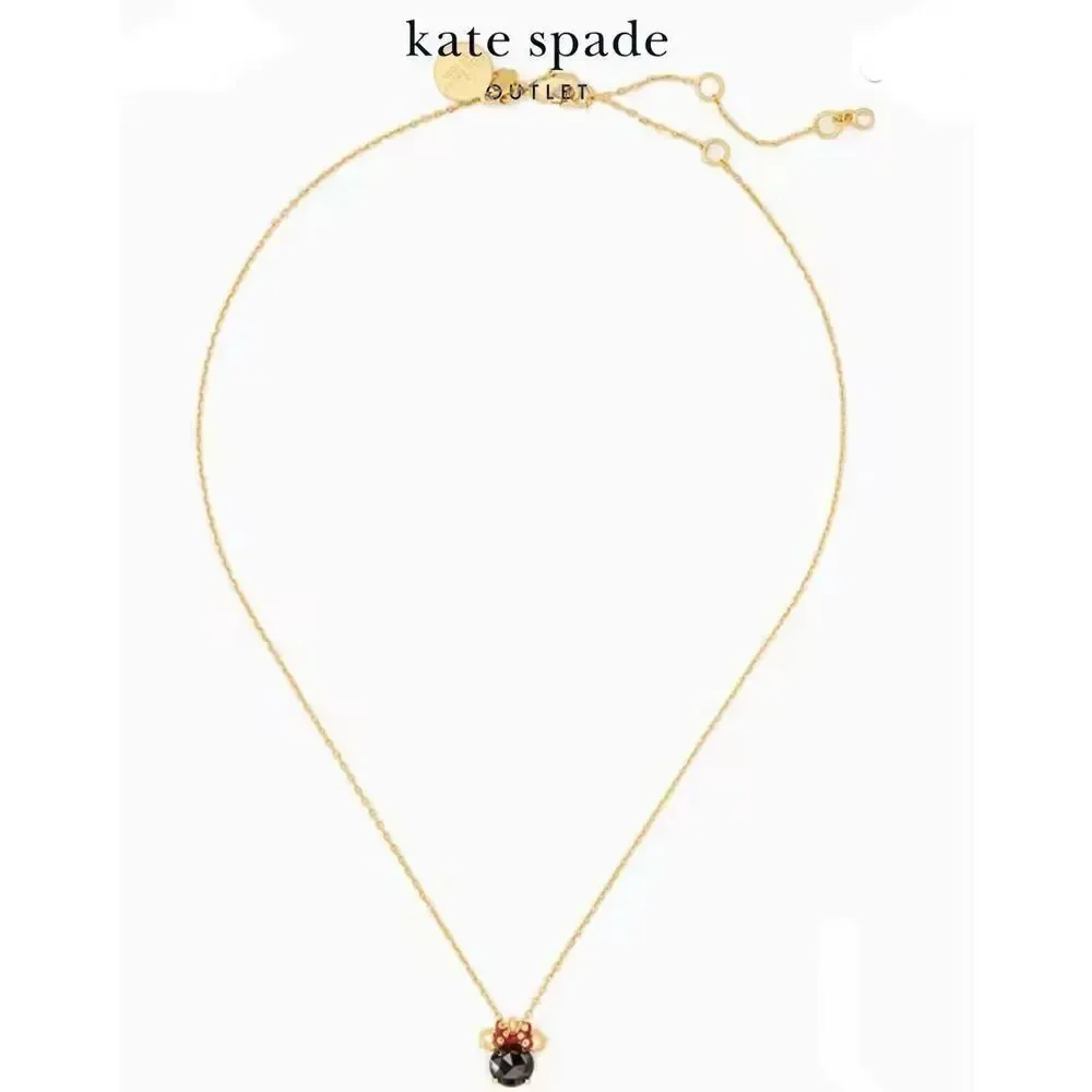 Disney x Kate Spade NEW necklace - Minnie Mouse black